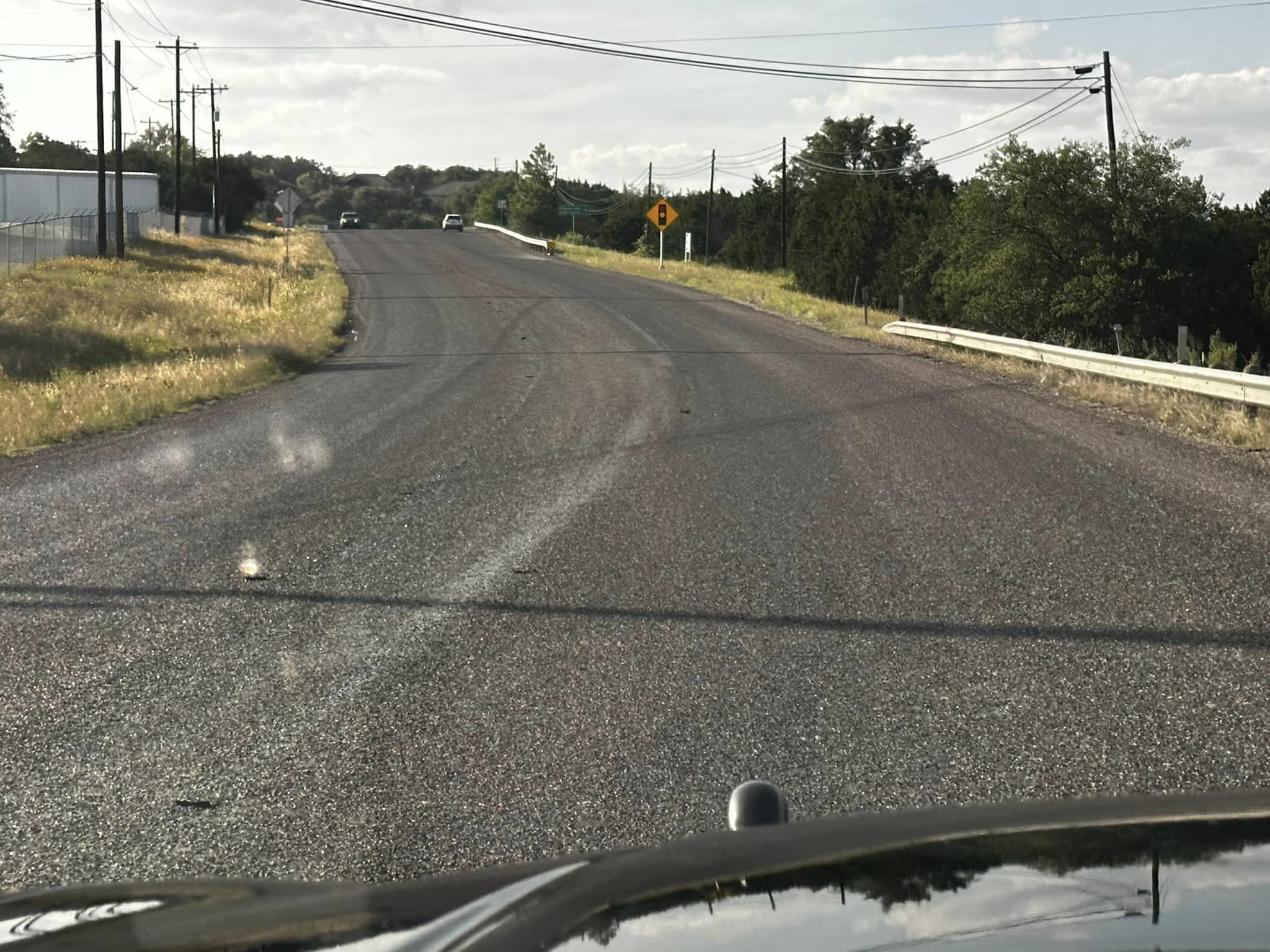 Constable Urges Caution on FM 306, Lane Markers Covered in Oil My