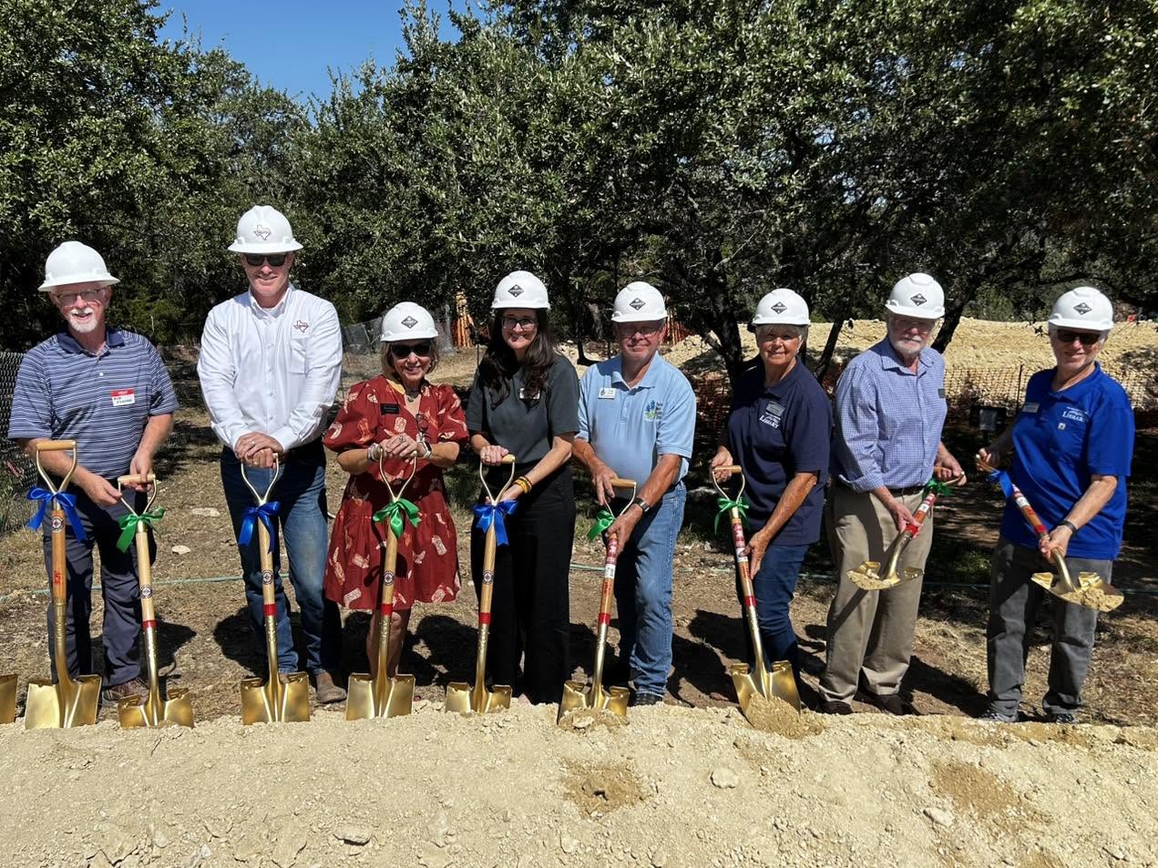 Canyon Lake's Tye Preston Memorial Library Breaks Ground on New Wing